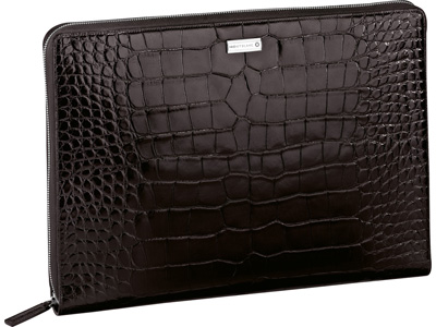 *Портфолио на молнии Montblanc *Портфолио на молнии Montblanc