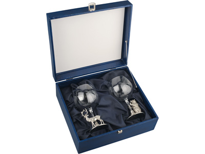 Набор из двух бокалов «За успешную охоту» Набор из двух бокалов «За успешную охоту»