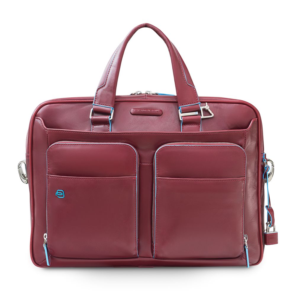 Сумка с отделением для ноутбука Piquadro Blue Square, красная Сумка с отделением для ноутбука Piquadro Blue Square, красная