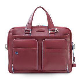 Сумка с отделением для ноутбука Piquadro Blue Square, красная Сумка с отделением для ноутбука Piquadro Blue Square, красная