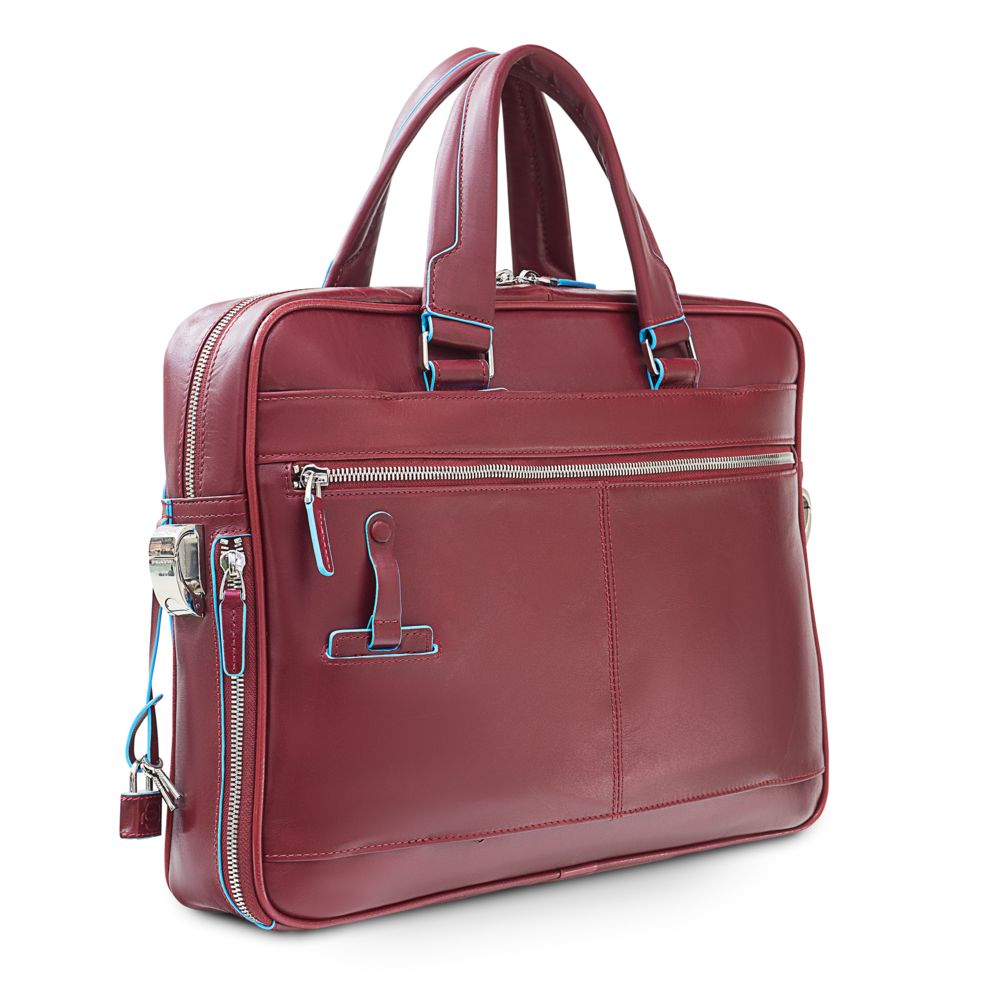 Сумка с отделением для ноутбука Piquadro Blue Square, красная Сумка с отделением для ноутбука Piquadro Blue Square, красная