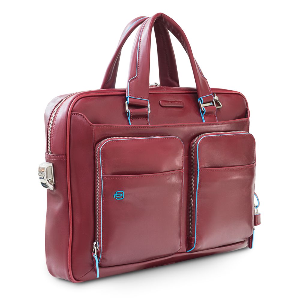 Сумка с отделением для ноутбука Piquadro Blue Square, красная Сумка с отделением для ноутбука Piquadro Blue Square, красная