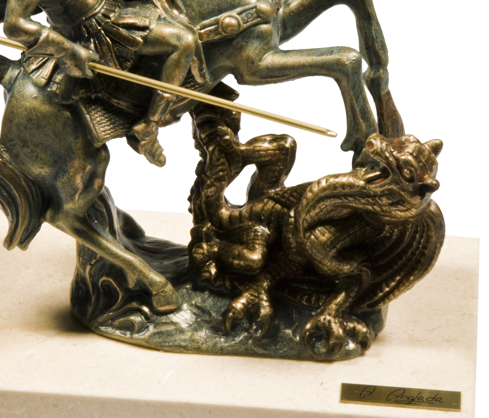 Скульптура «Георгий Победоносец», малая Скульптура «Георгий Победоносец», малая