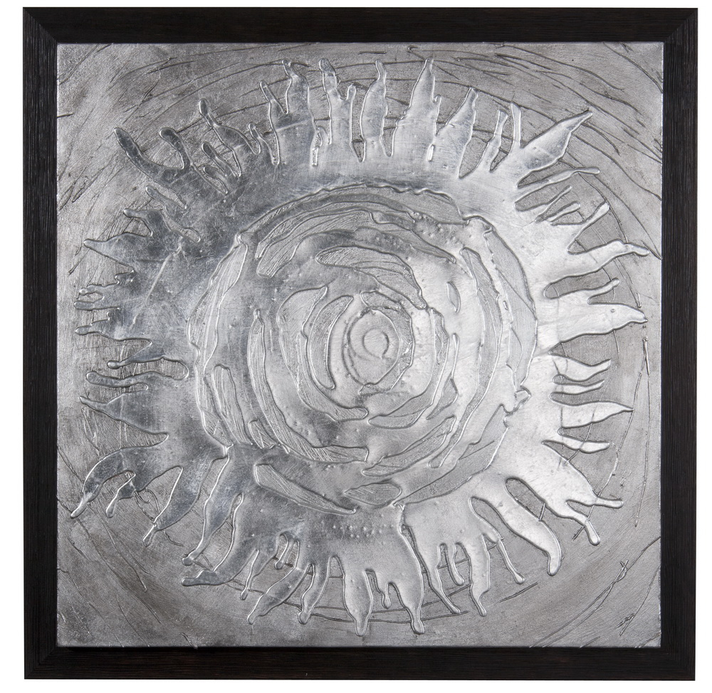 Настенное панно «Серебряное солнце» Настенное панно «Серебряное солнце»