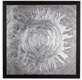 Настенное панно «Серебряное солнце» Настенное панно «Серебряное солнце»