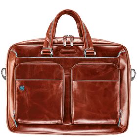 Сумка с отделением для ноутбука Piquadro Blue Square, оранжевая