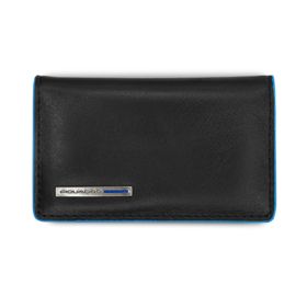 Чехол для кредитных и визитных карт Piquadro Blue Square, черный