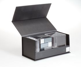 Головоломка-антистресс Cube, хром