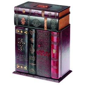 Бар в книжном стиле, коричневый