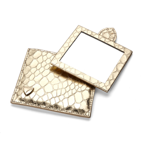 Зеркало SNAKESKIN, золотое